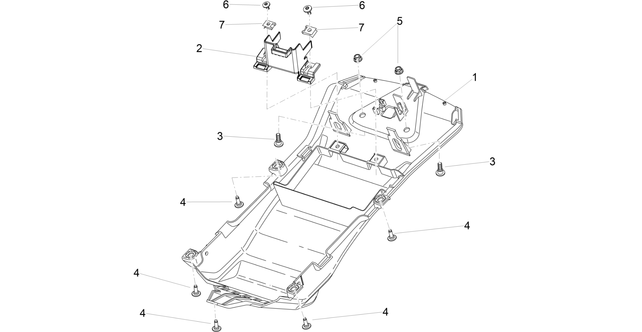 Saddle compartment
