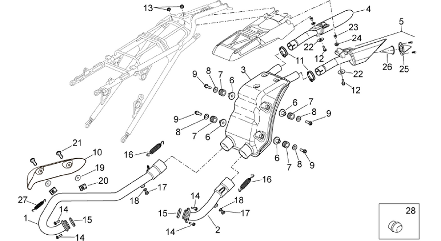 Exhaust unit I
