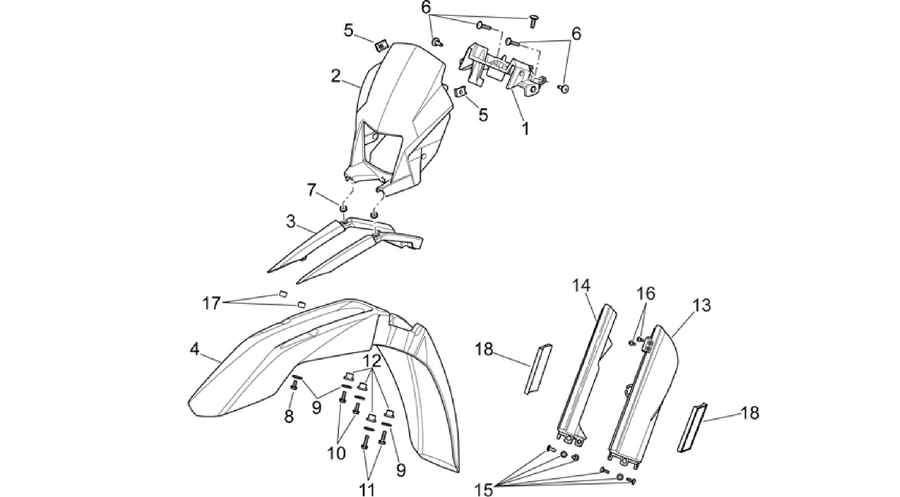 Front body I