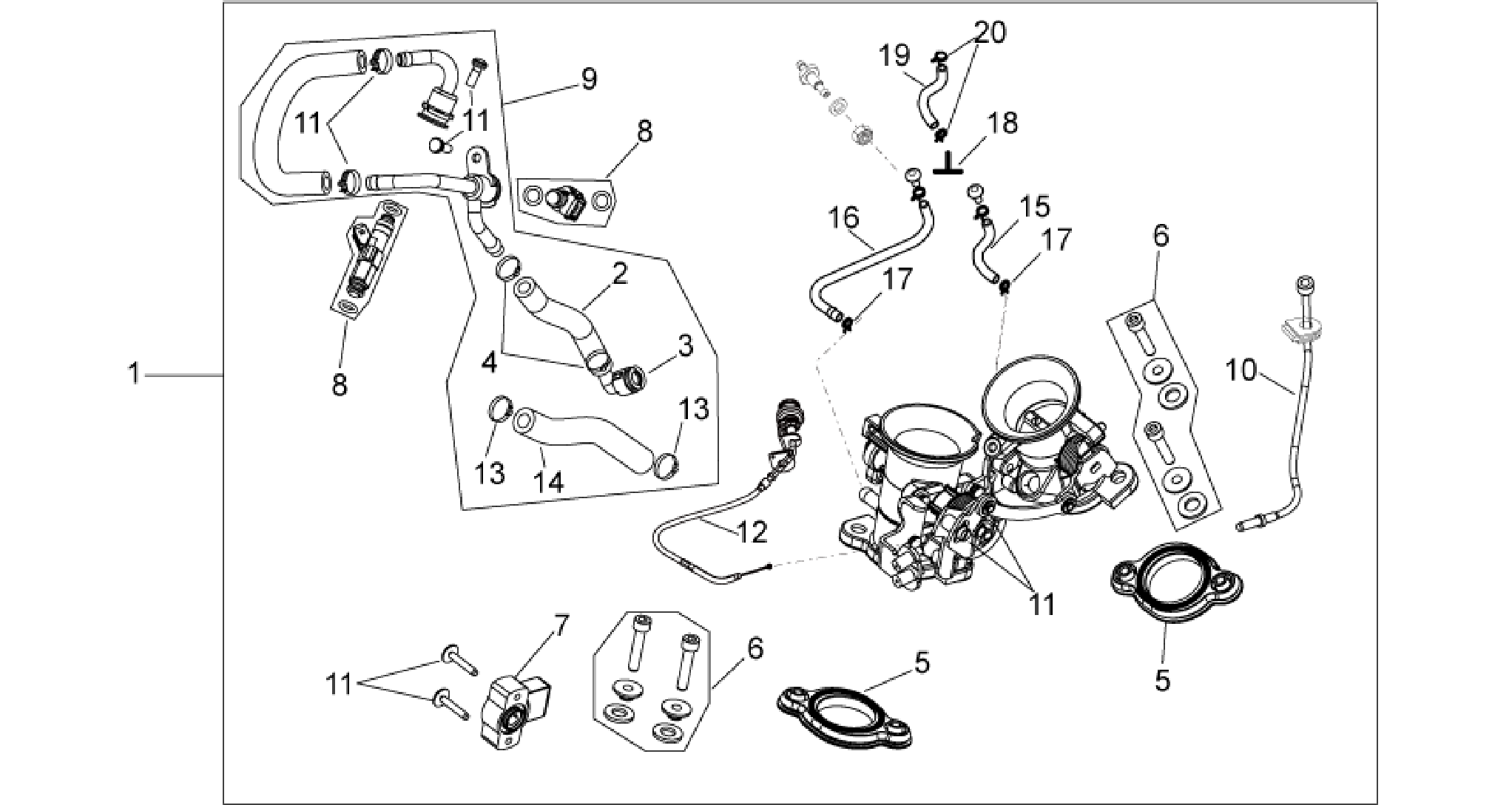Throttle body
