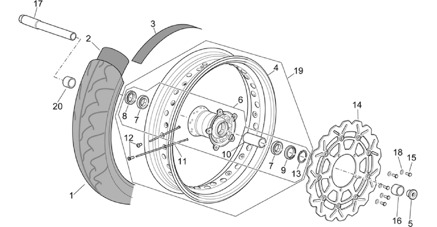 Front wheel II