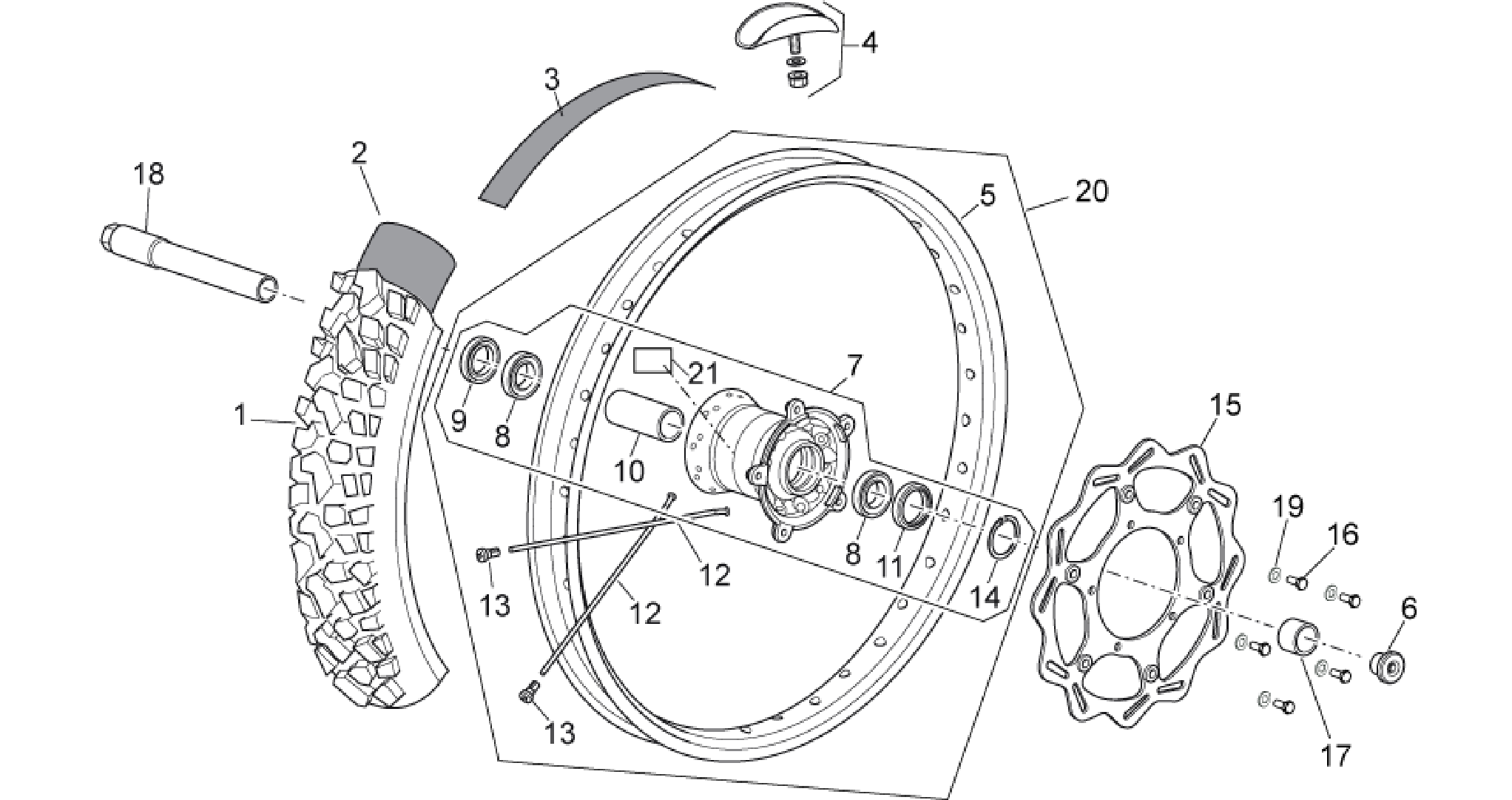 Front wheel