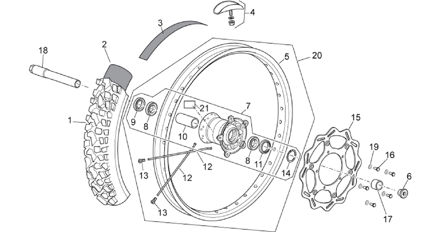 Front wheel