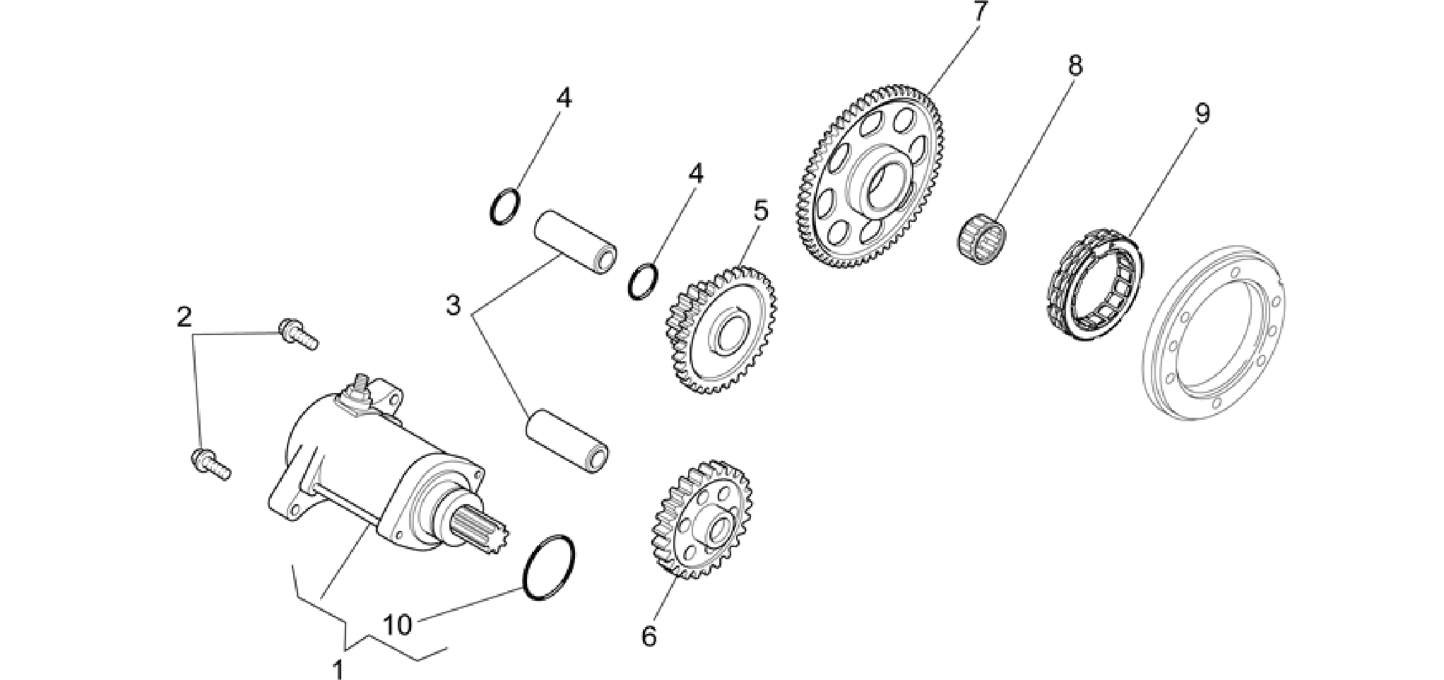 Starter motor
