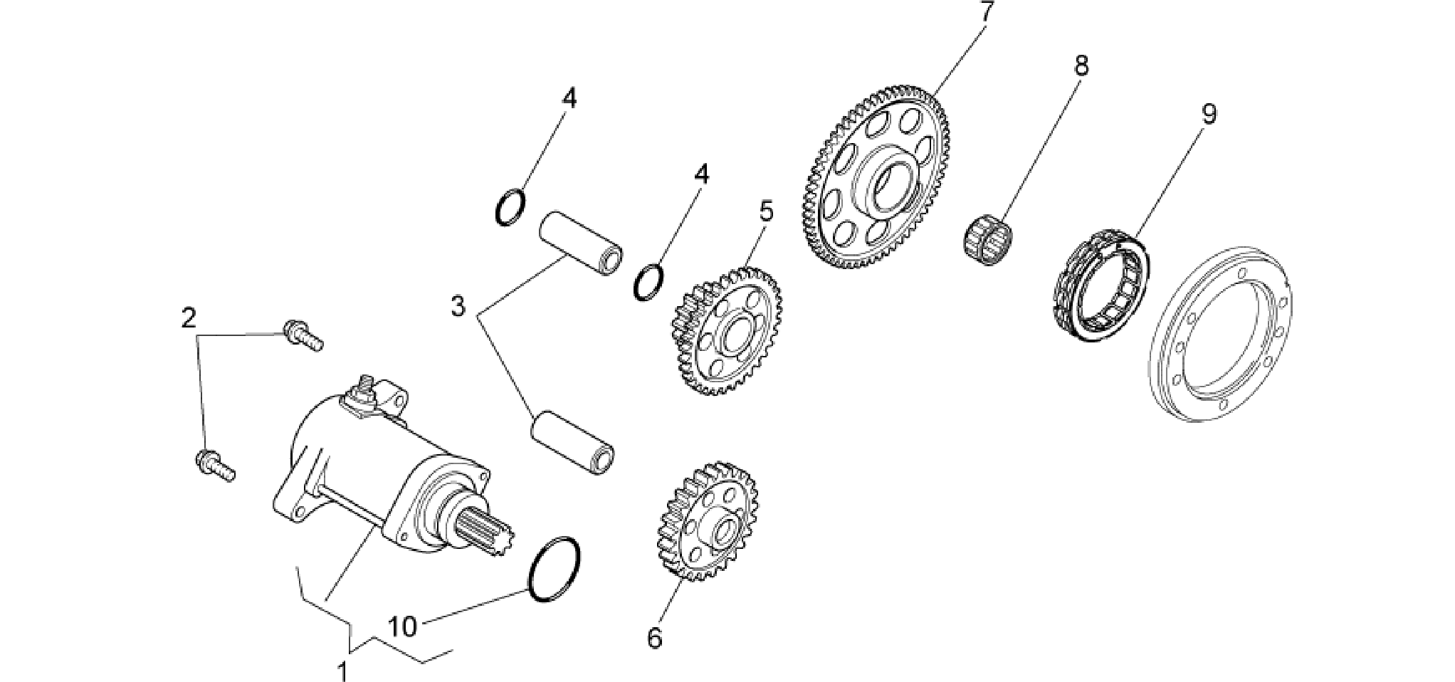 Starter motor
