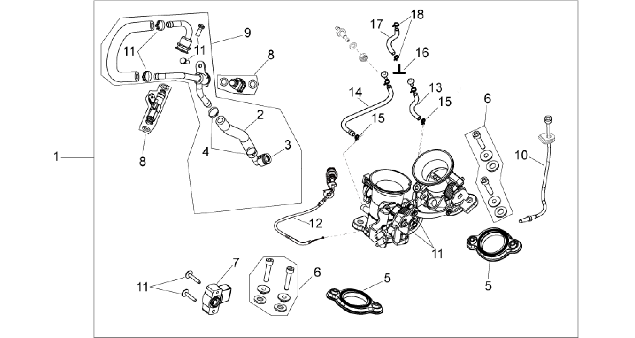 Throttle body