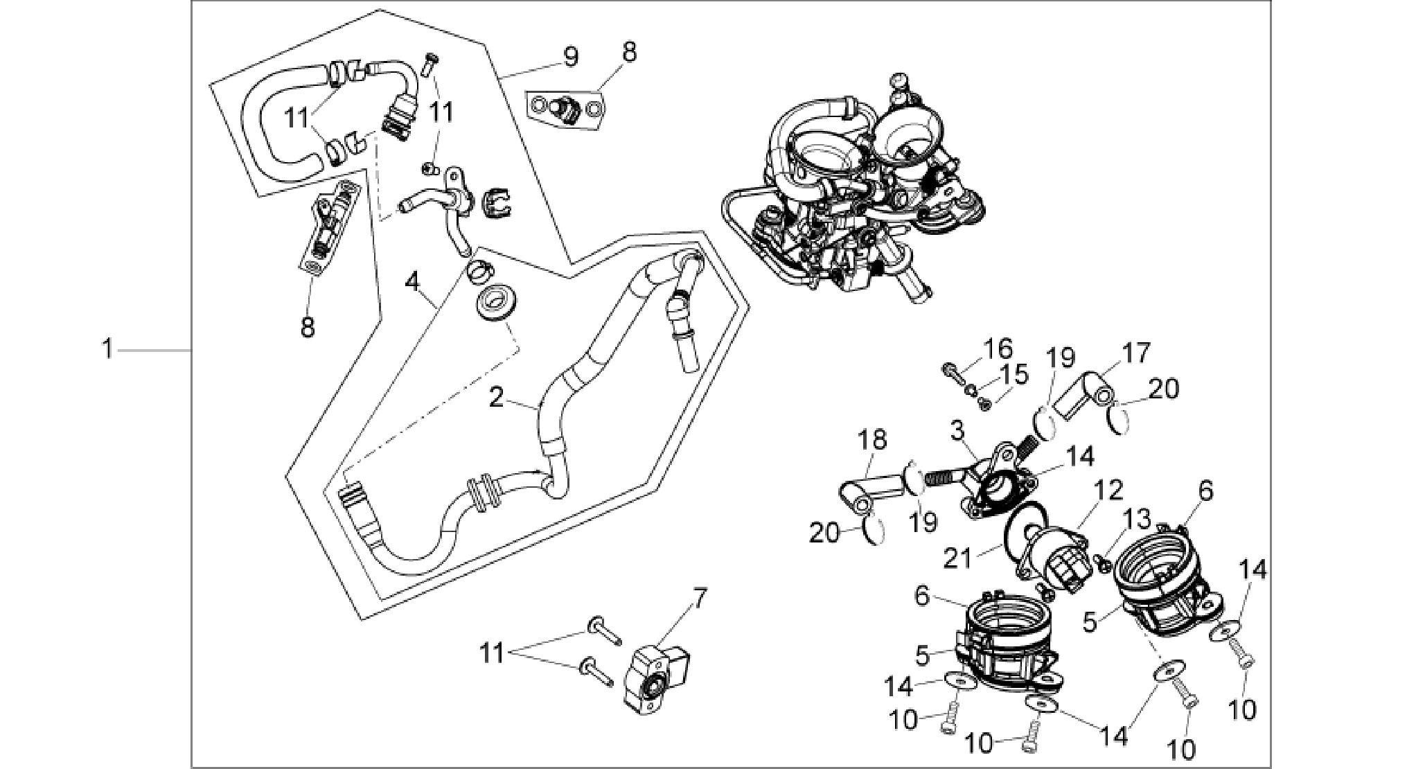 Throttle body
