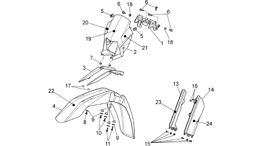 Front body I
