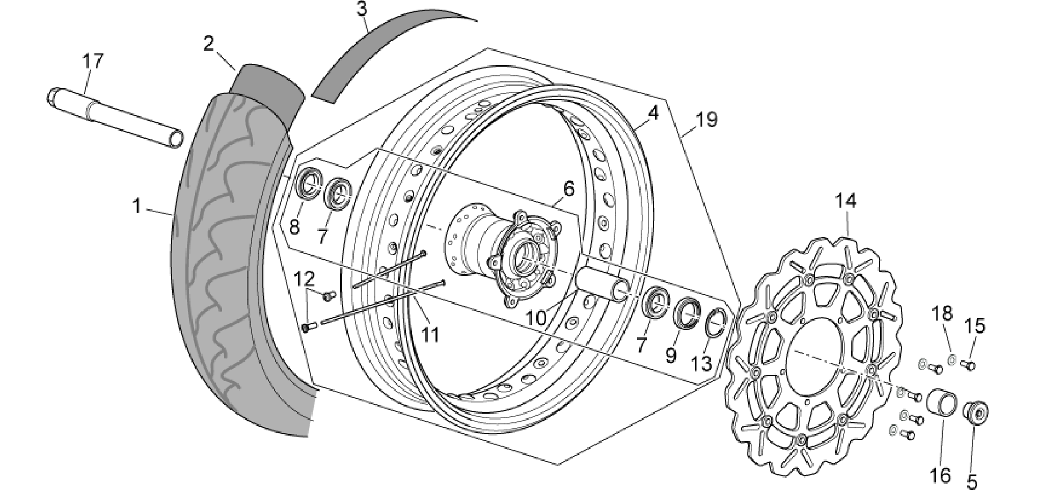 Front wheel II