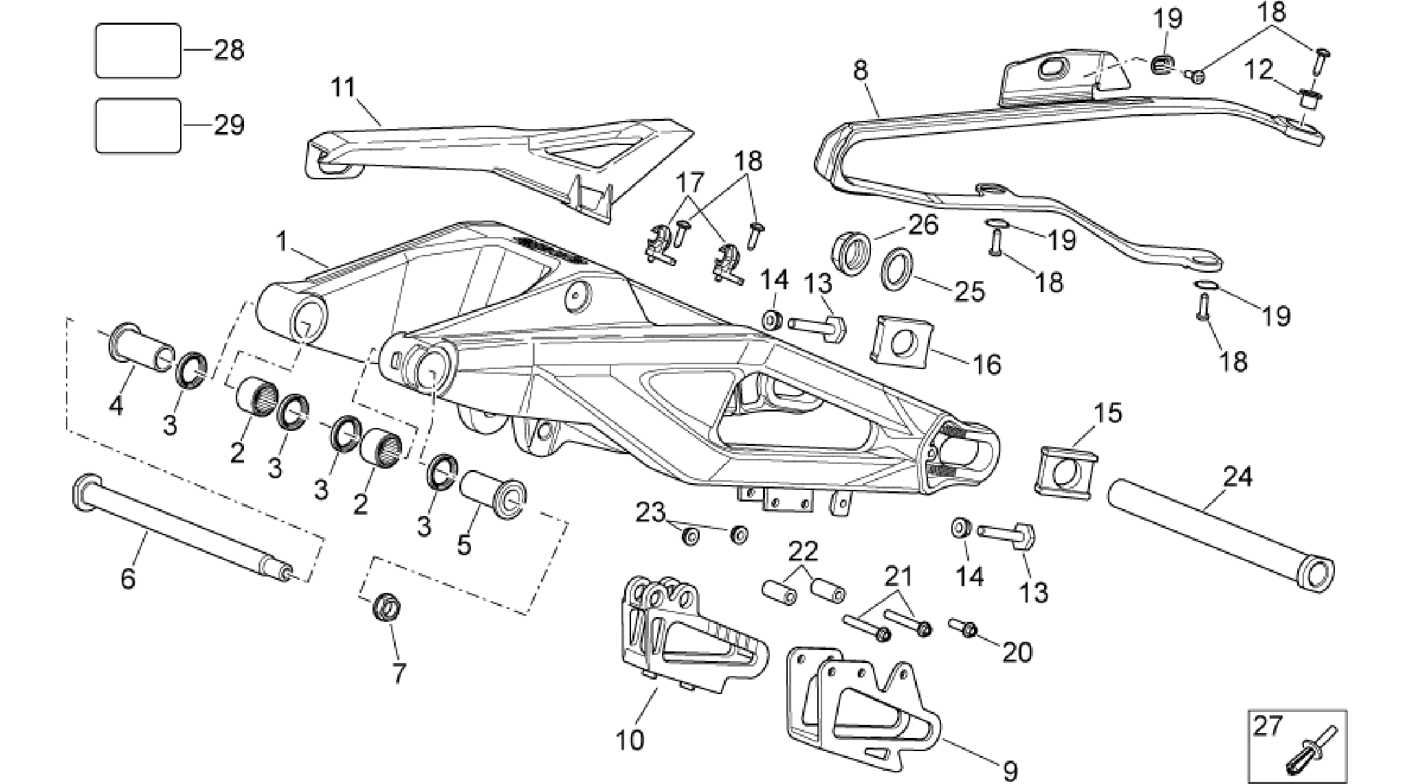 Swing arm