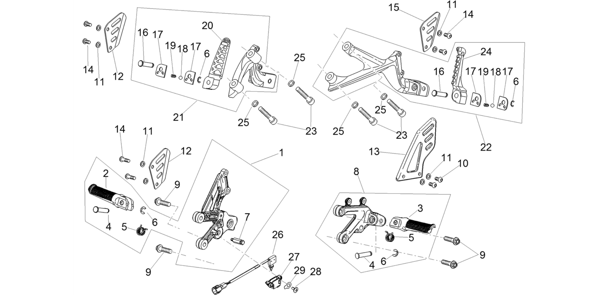 Foot rests