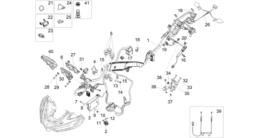 Front electrical system