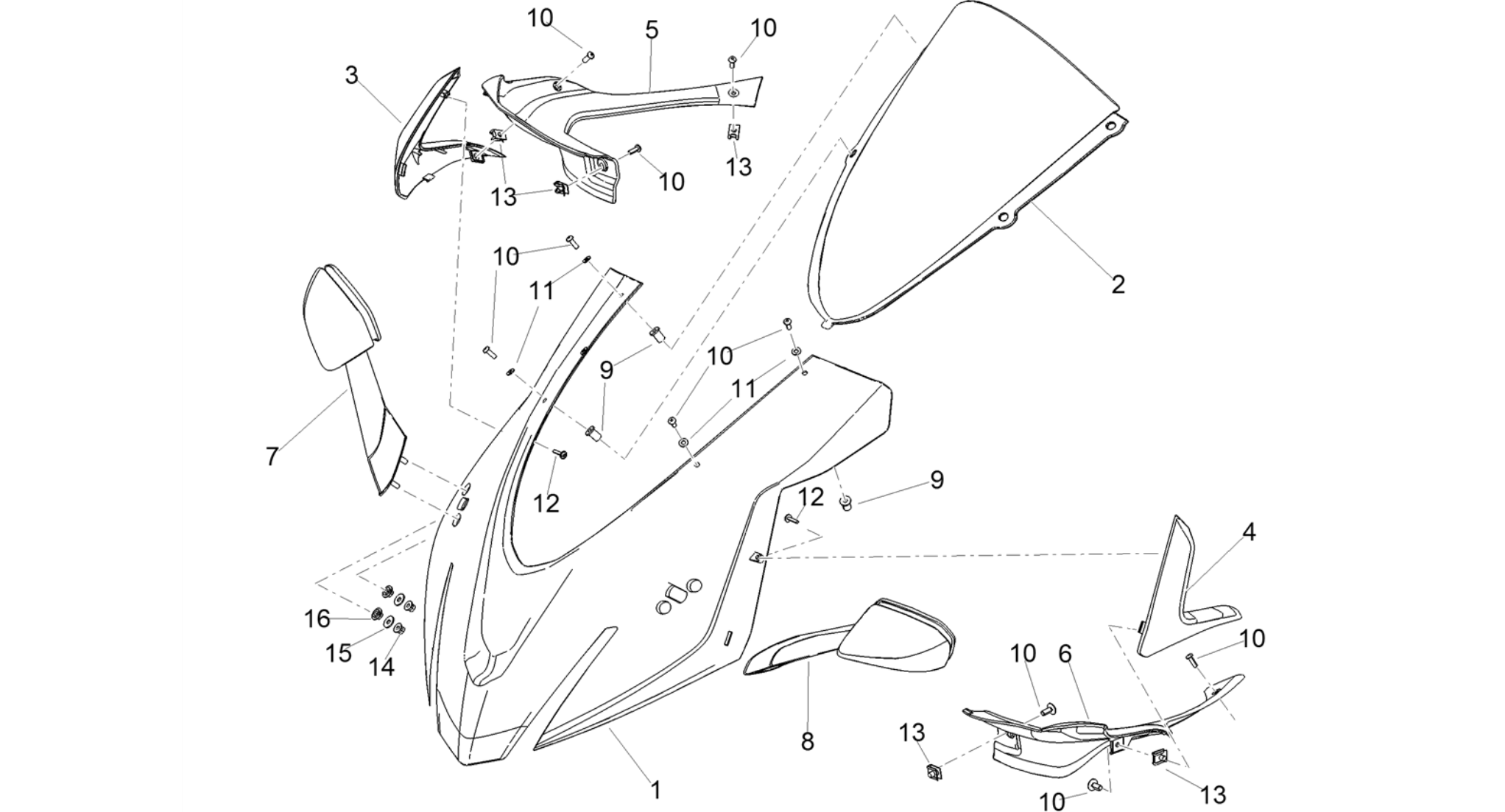 Front fairing