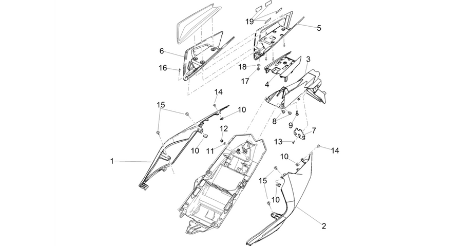 Rear body