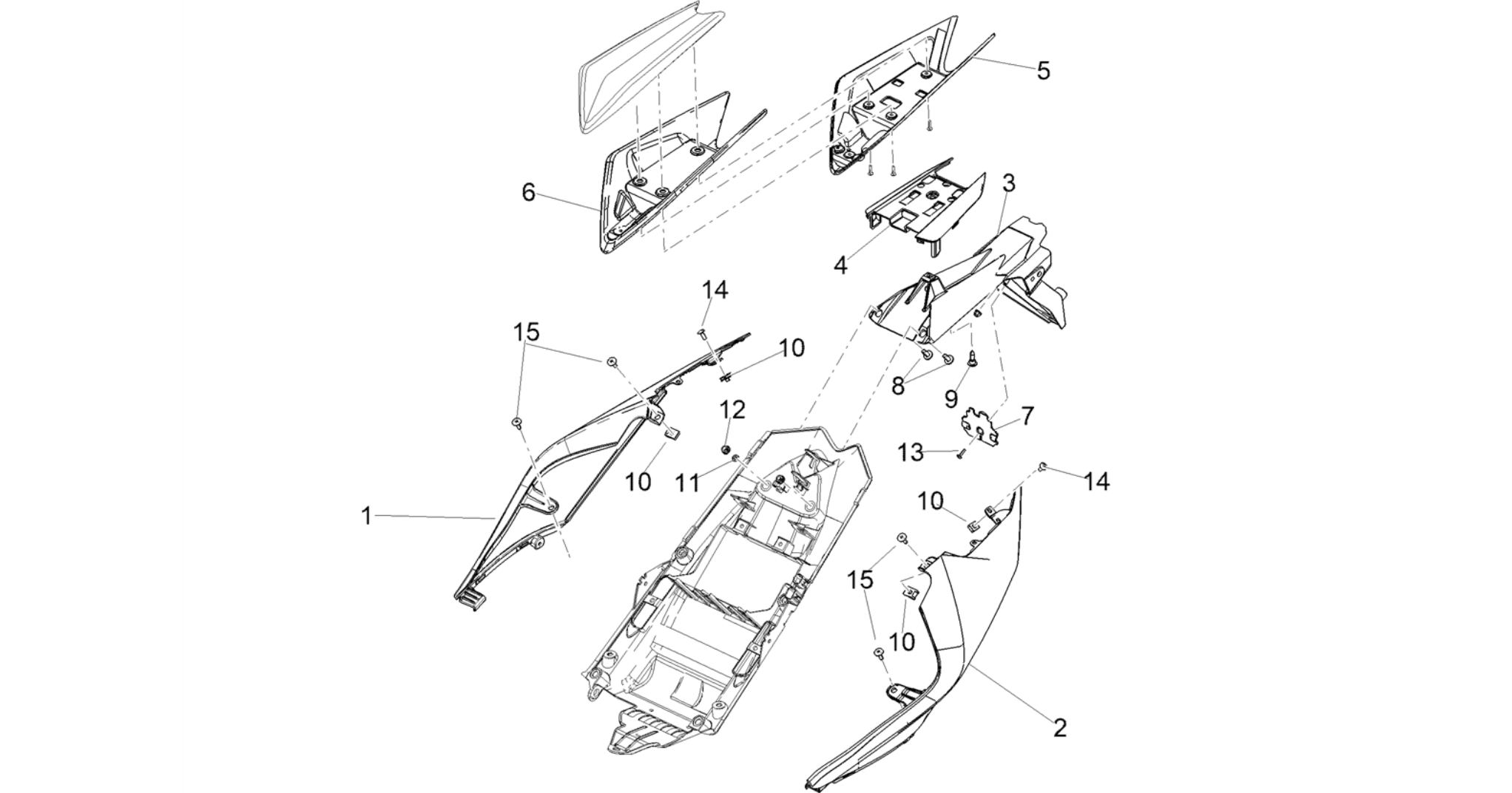 Rear body