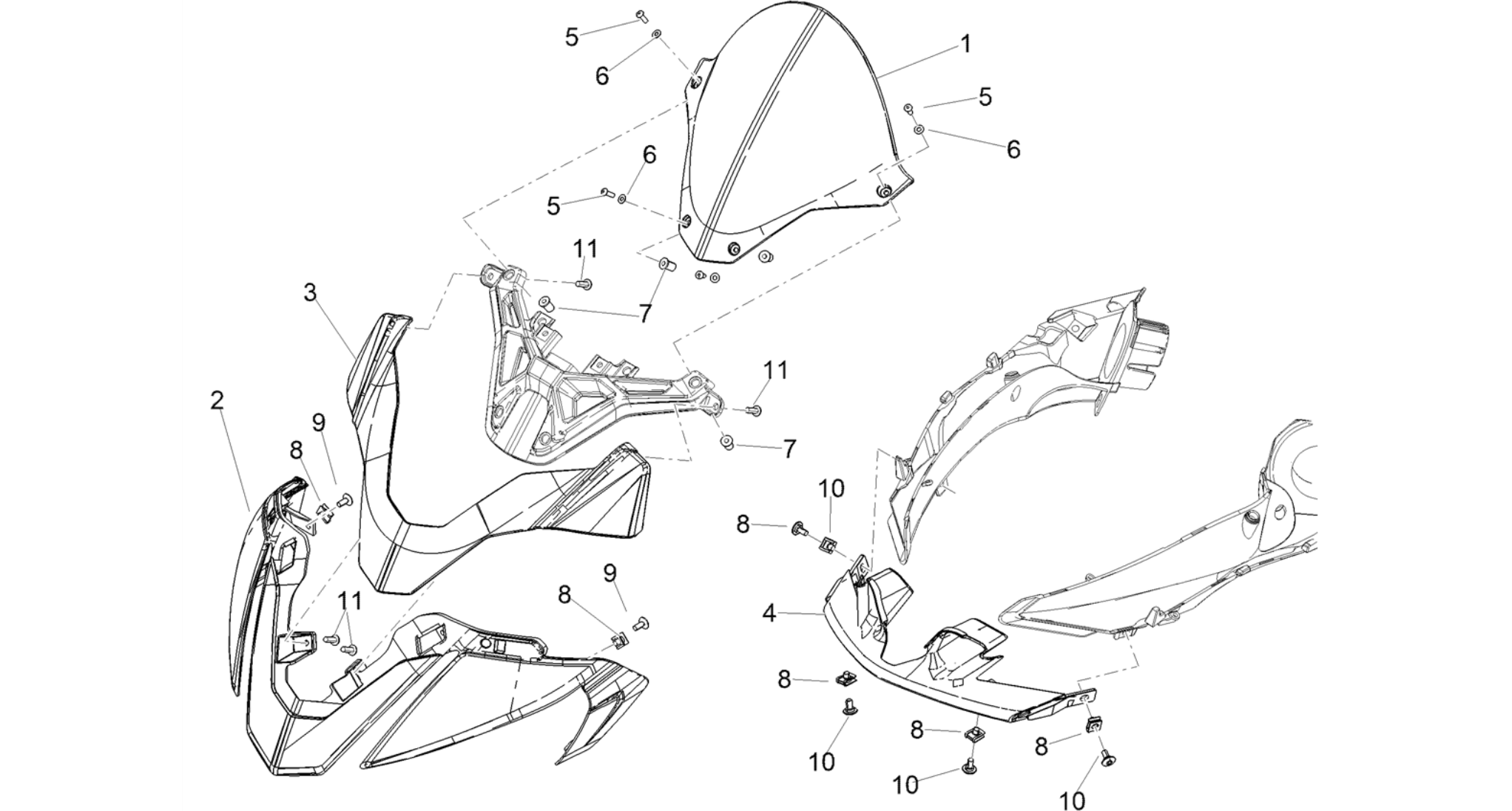 Front fairing