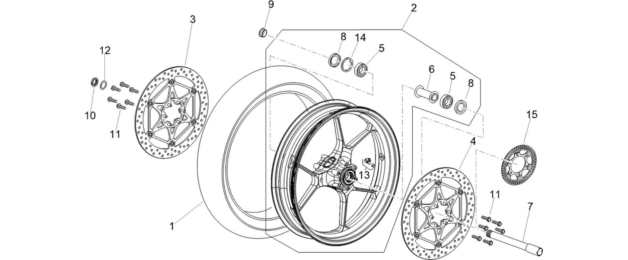 Front wheel