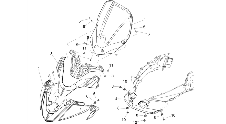 Front fairing
