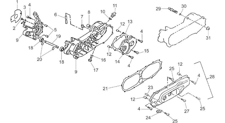 crankcase covers