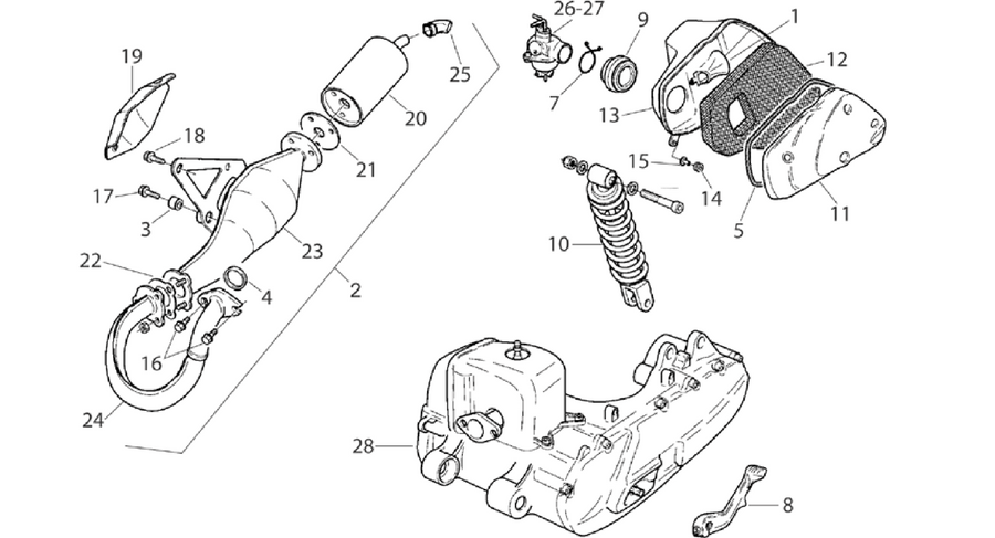 Exhaust unit