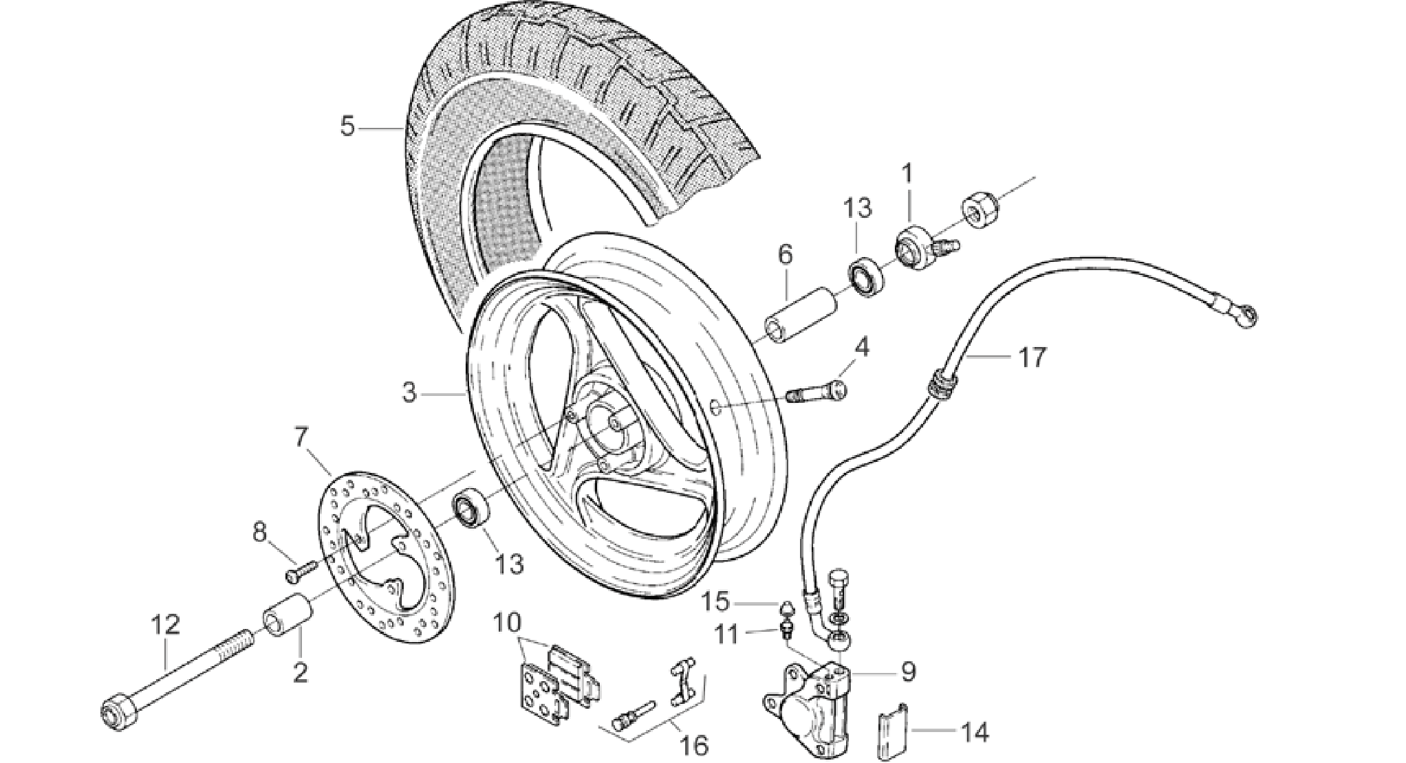 Front wheel