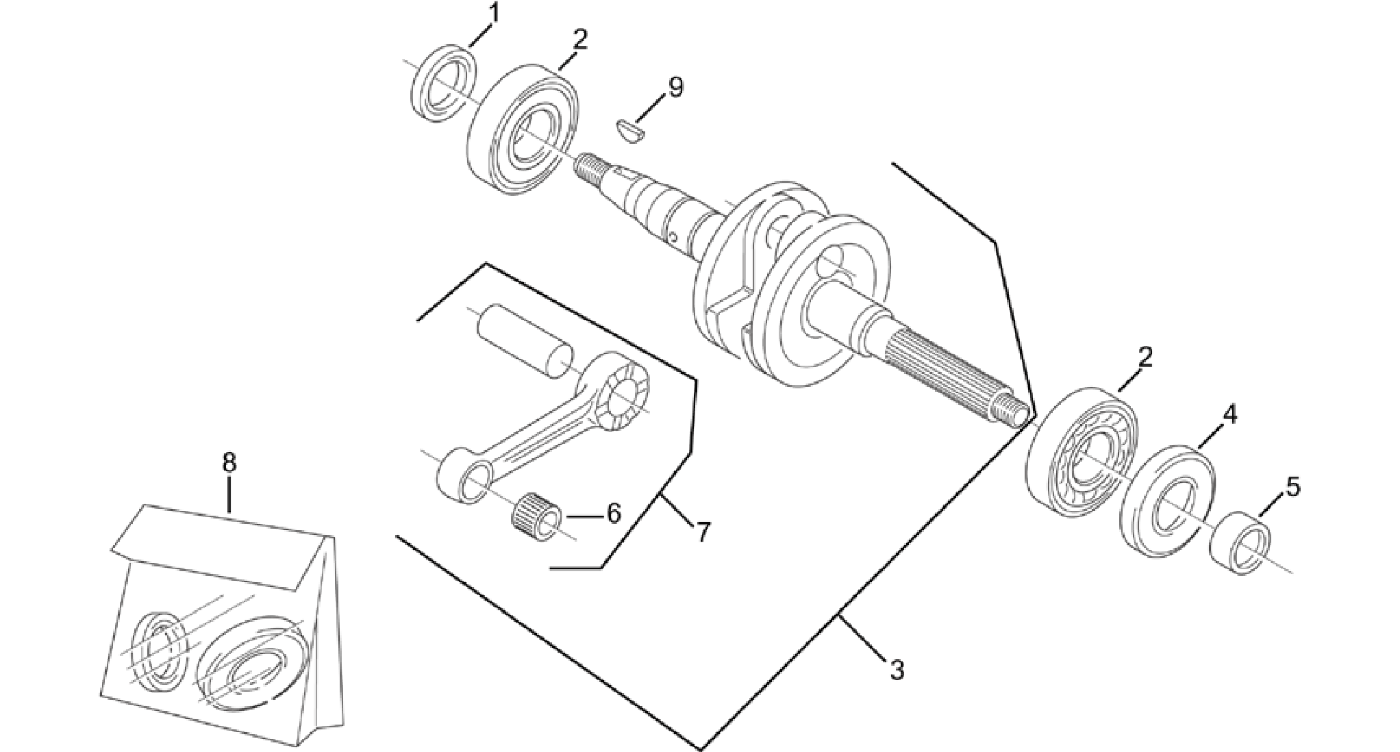 Connecting rod group