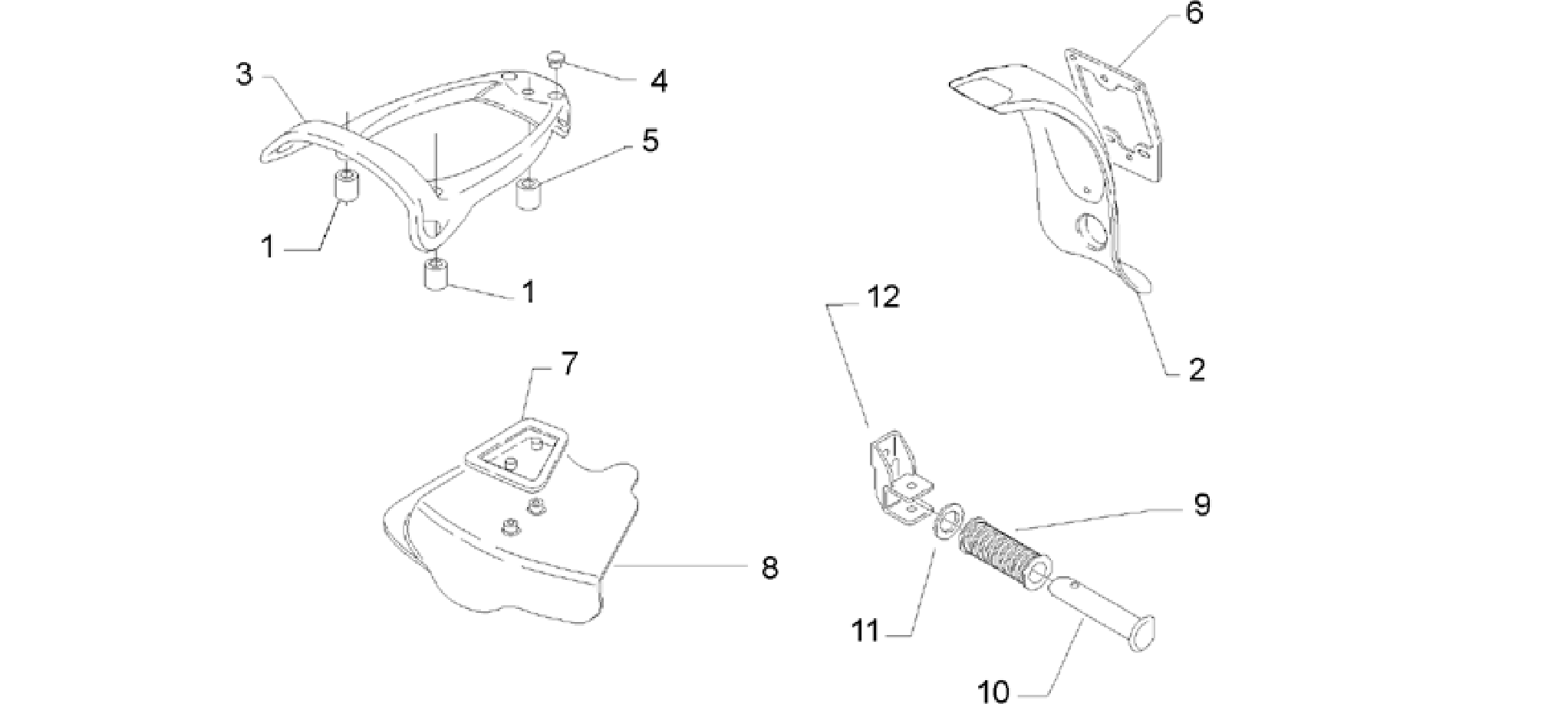 Rear mudguard