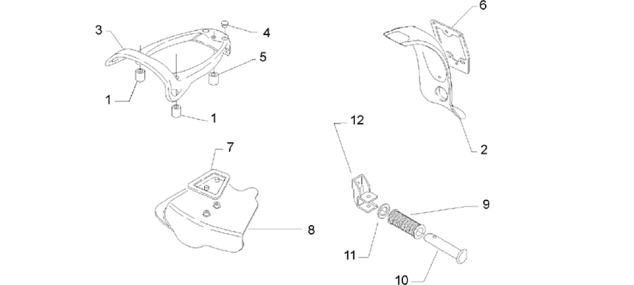 Rear mudguard