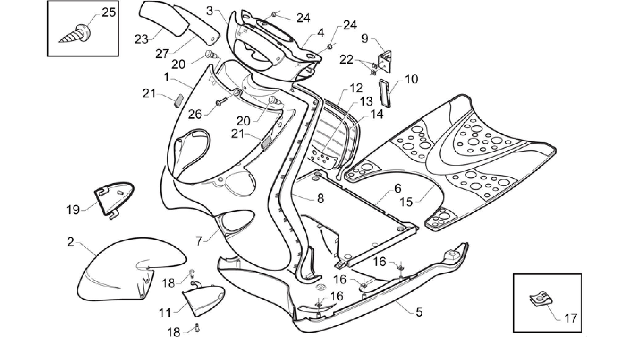 Front body