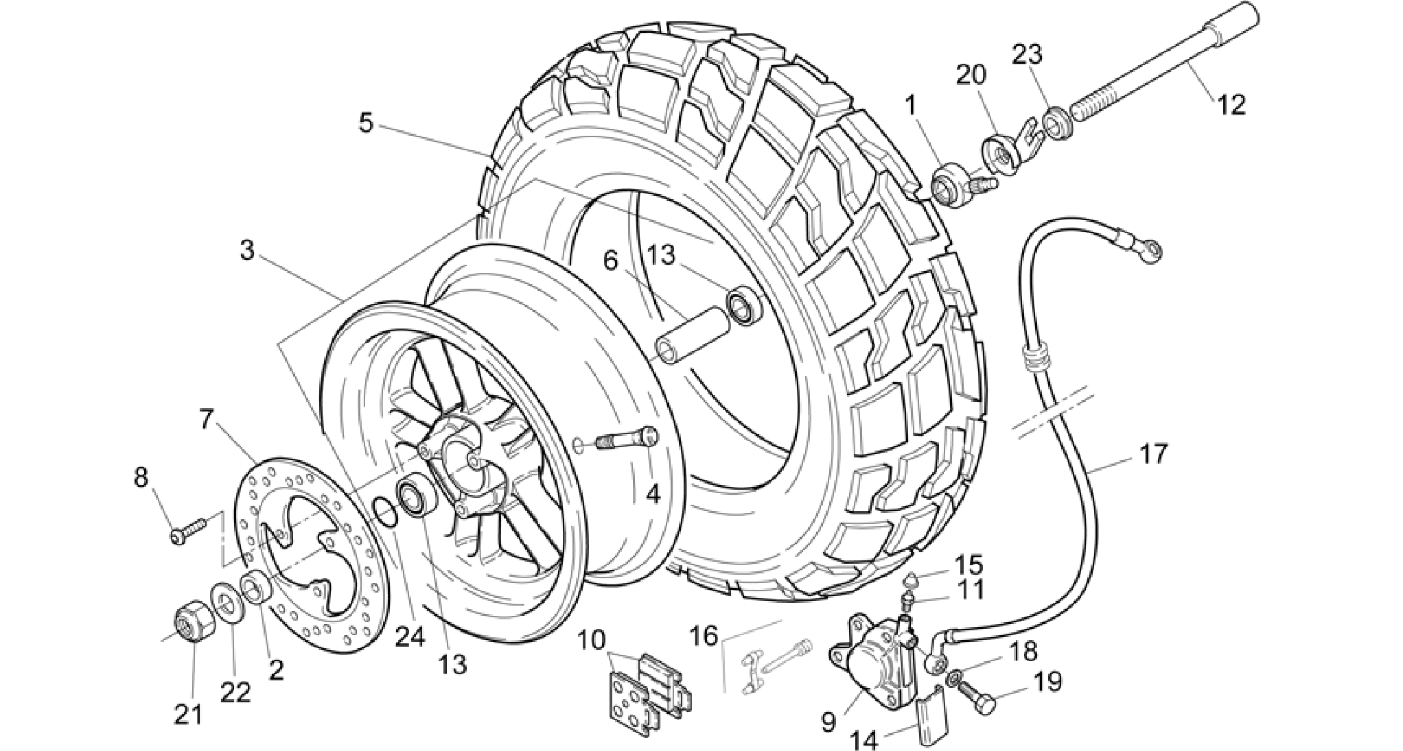 Front wheel