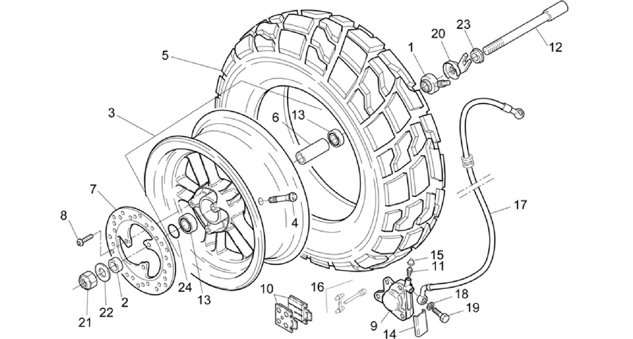 Front wheel