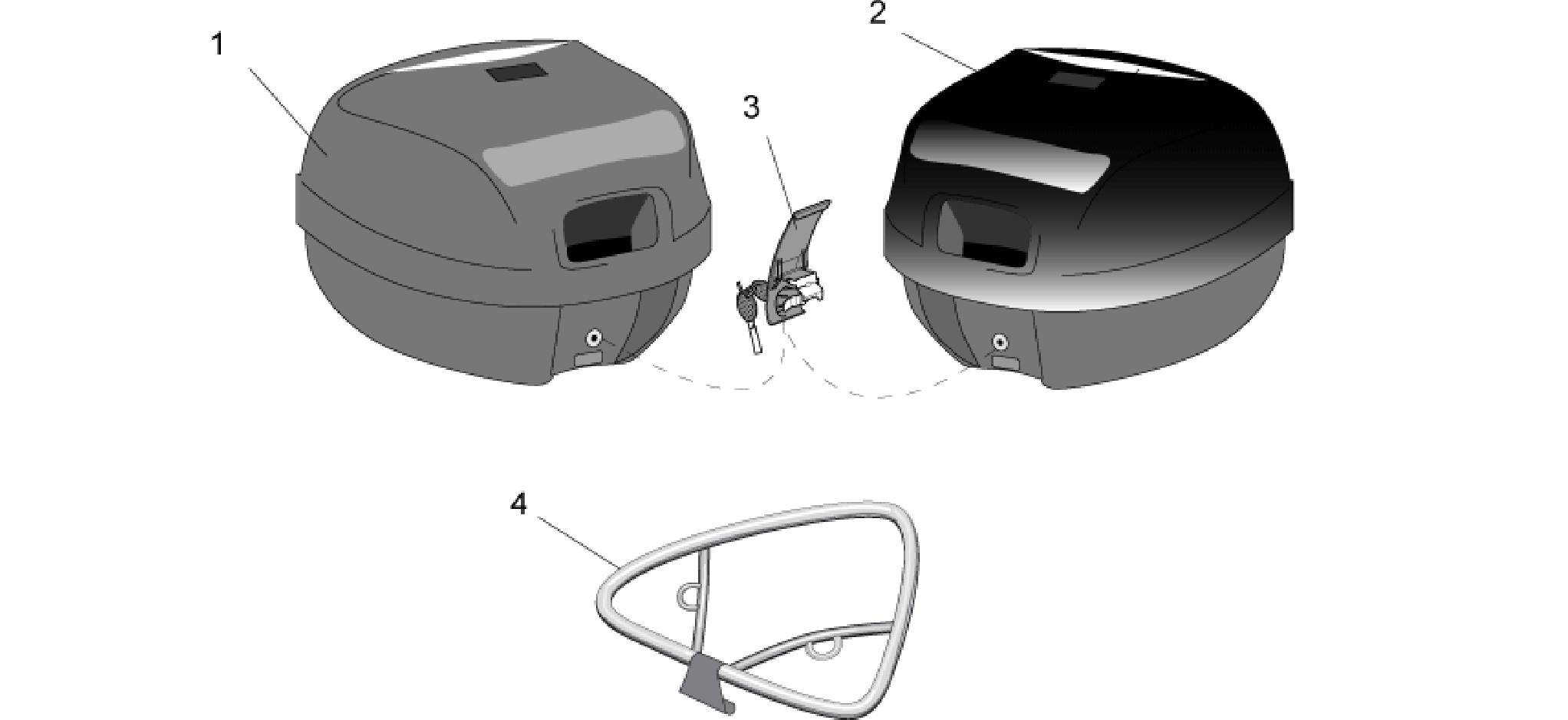 Acc. - Top/cases, side cases