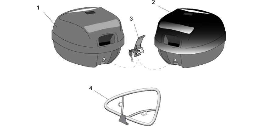 Acc. - Top/cases, side cases