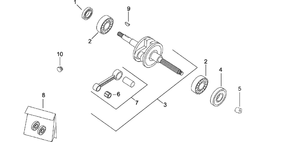 Connecting rod group