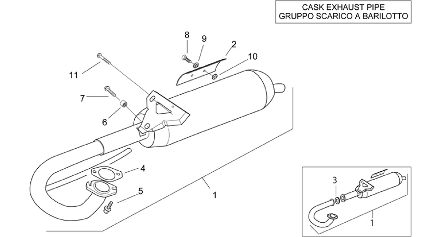 Exhaust unit "BAR"