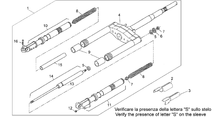 Front fork I