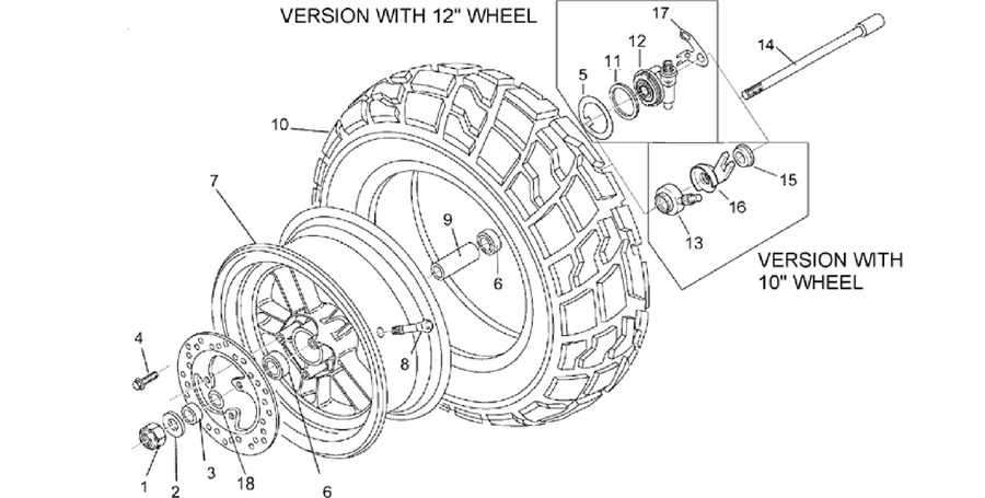 Front wheel