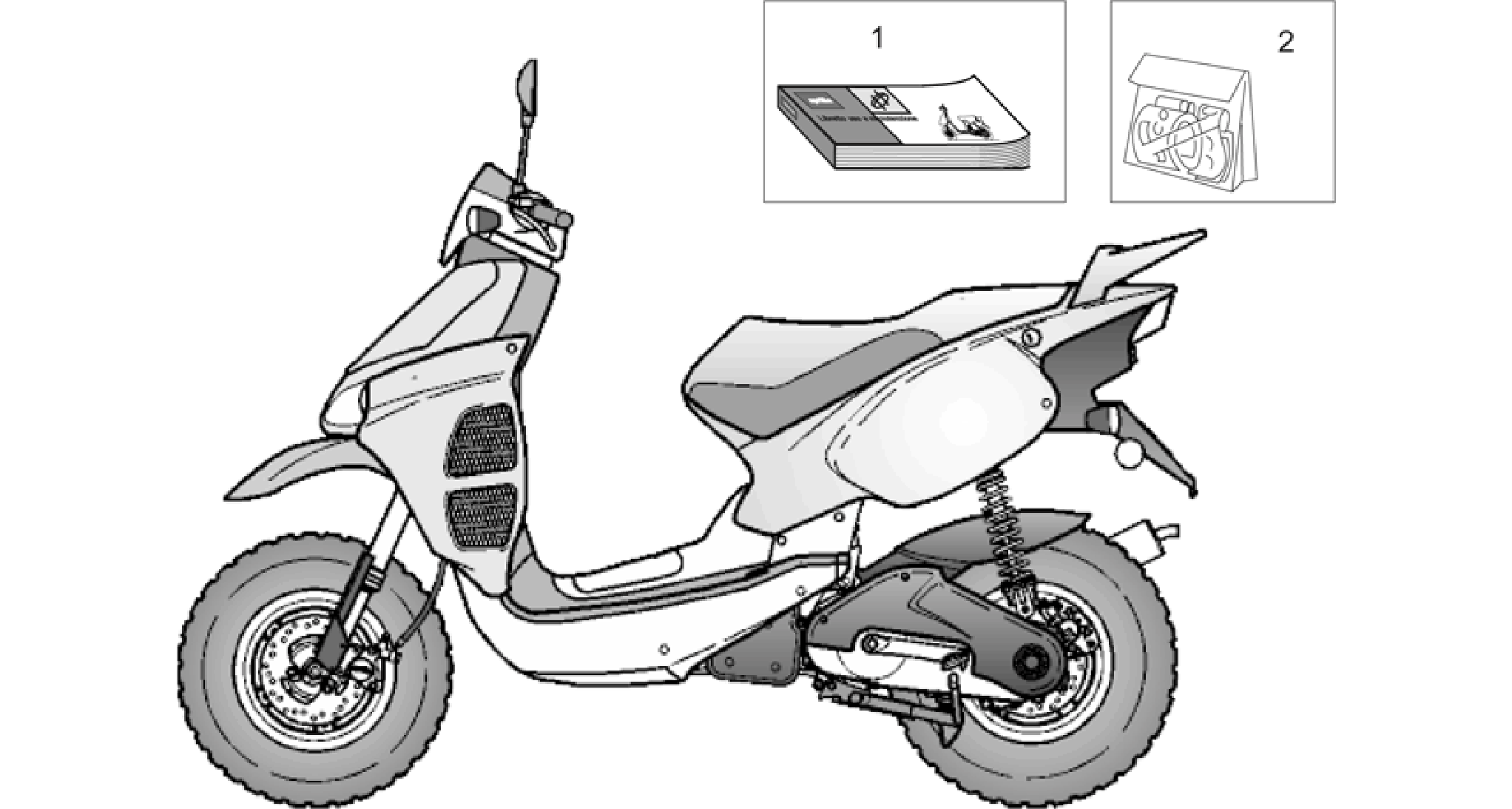 Op.'s handbook and decal