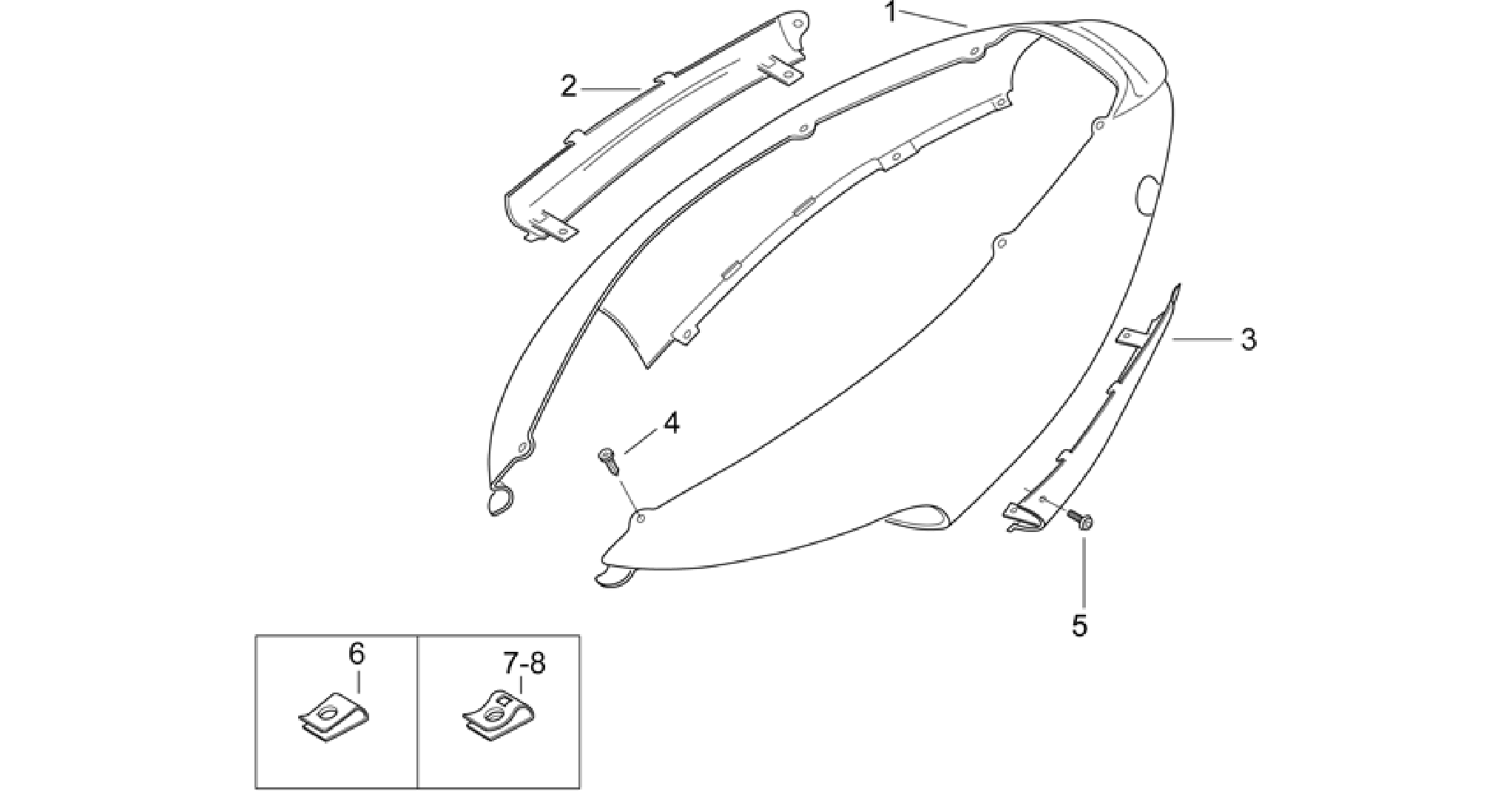 Rear body I