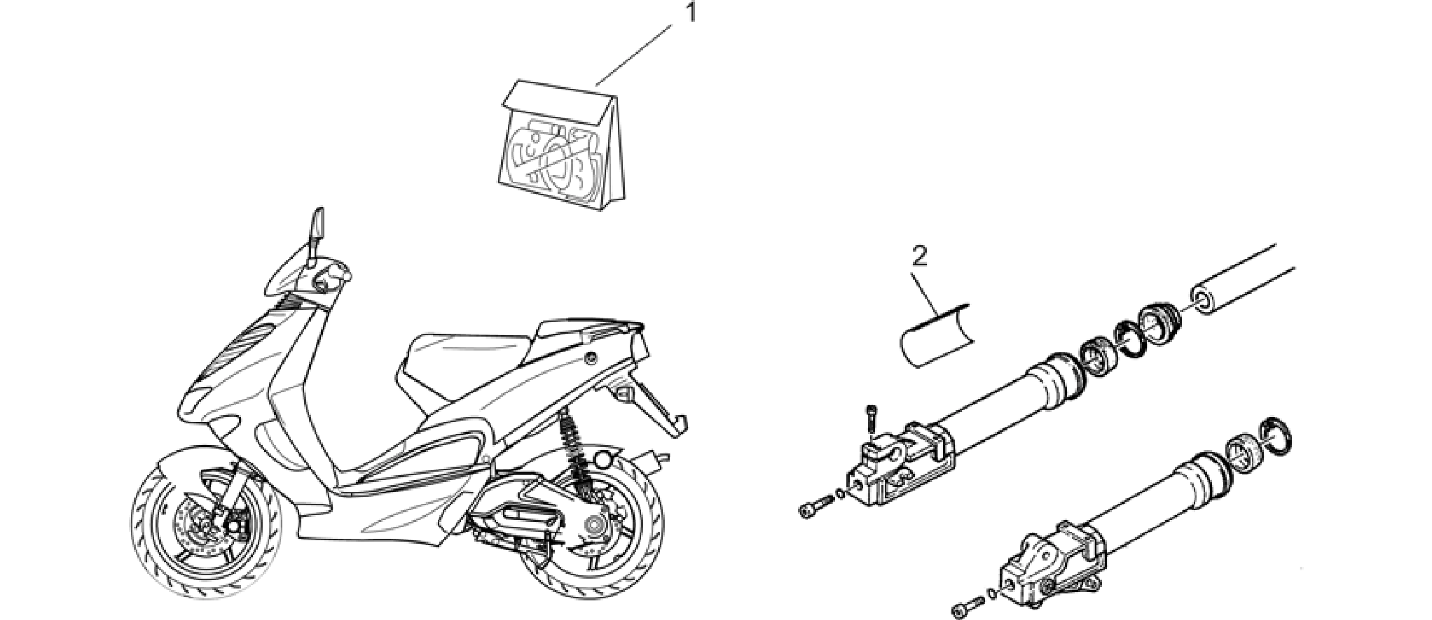 Technical decal set