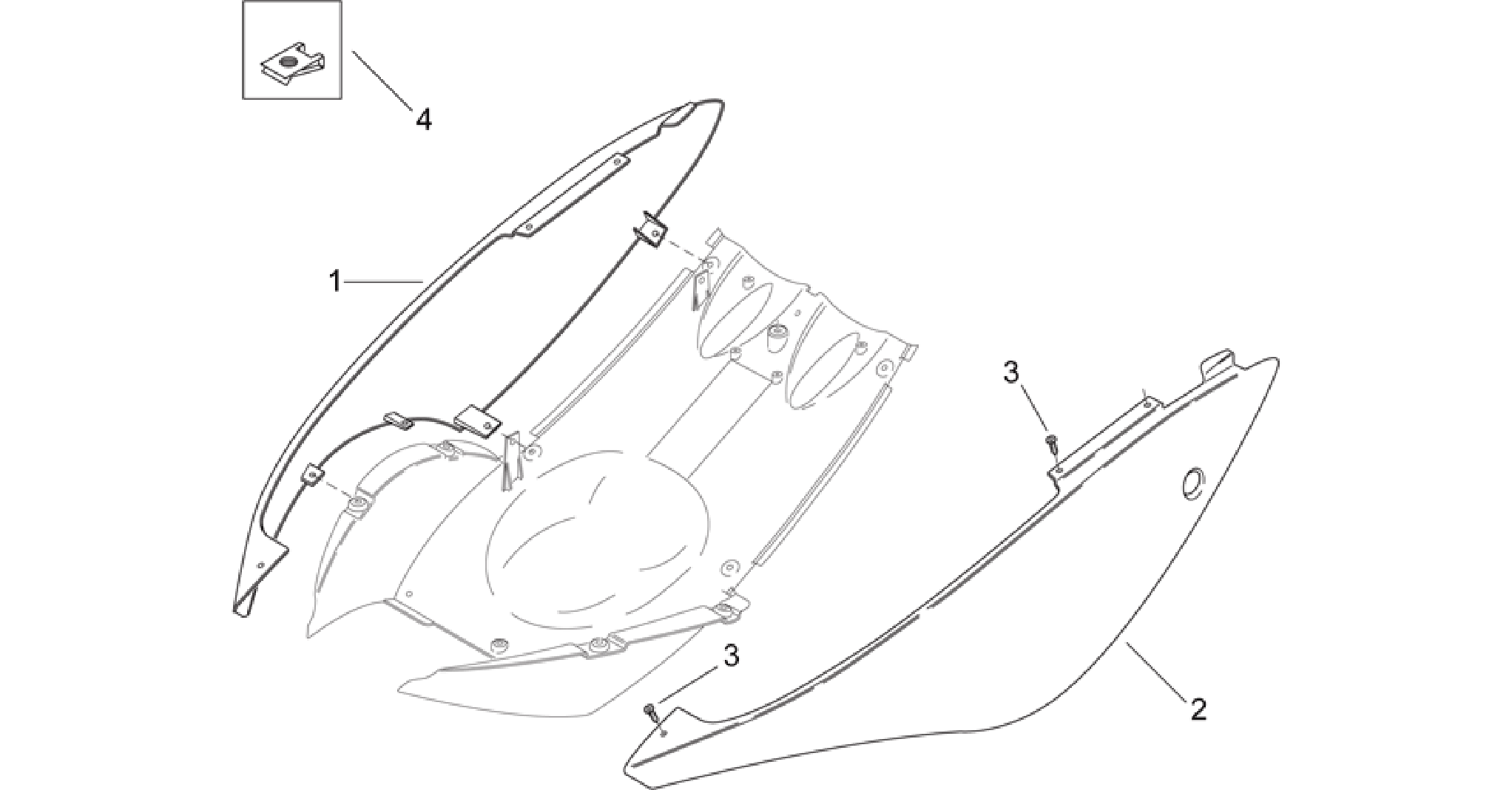 Rear body I