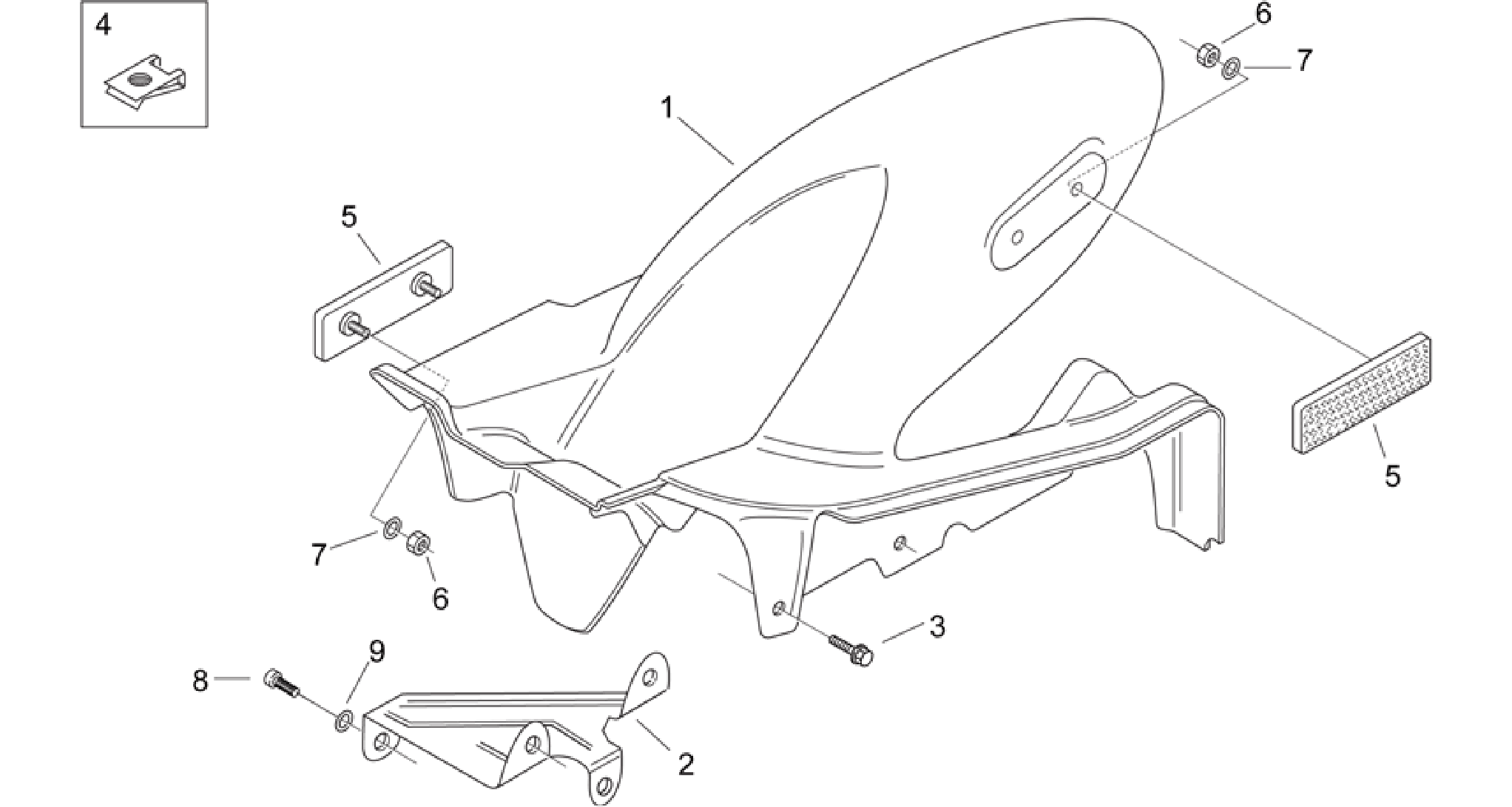Rear body III