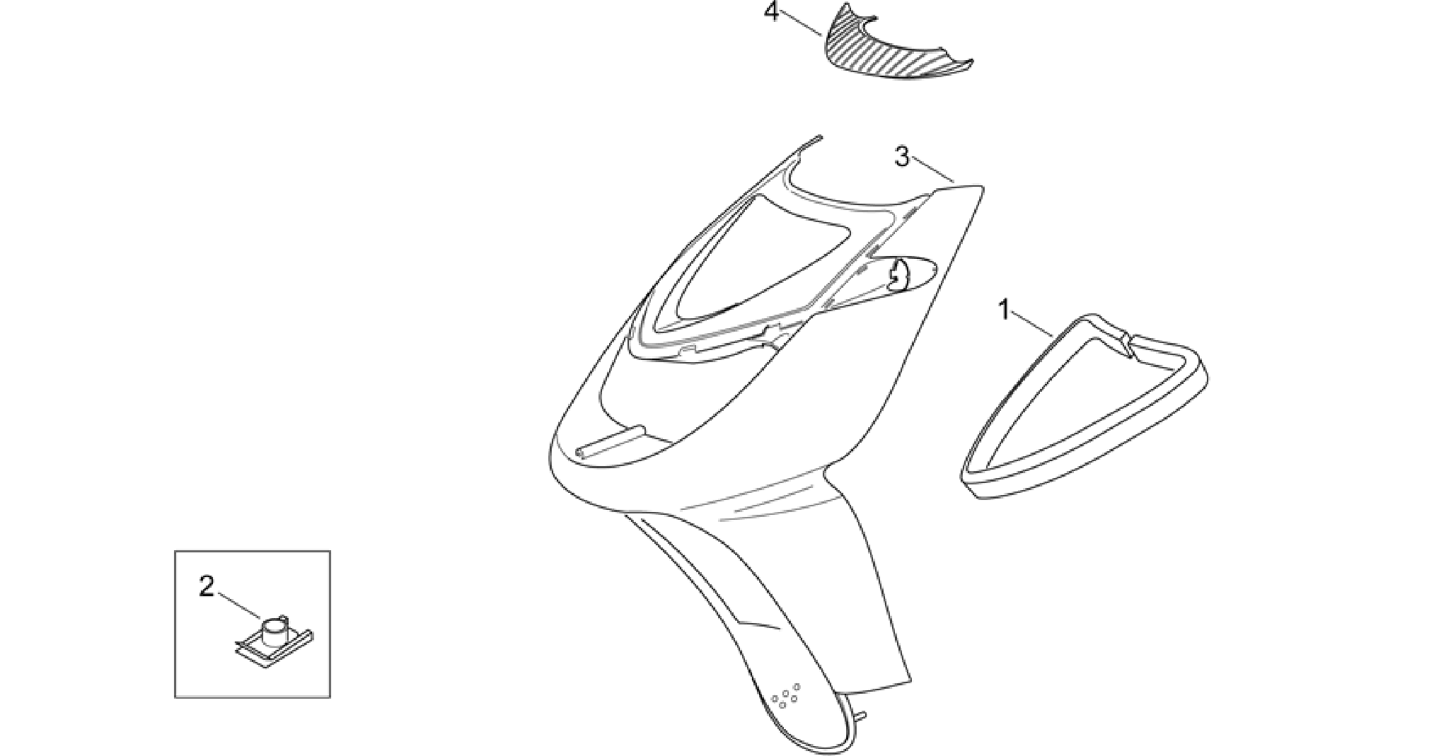 Front body IV - Front fairing