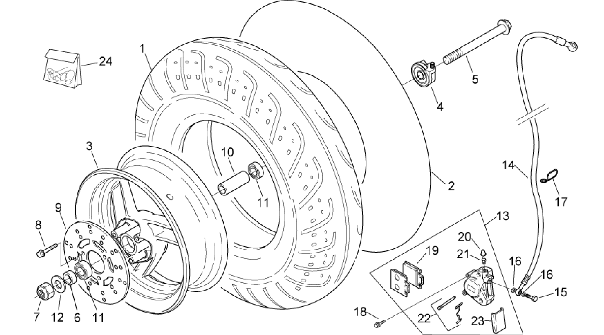 Front wheel