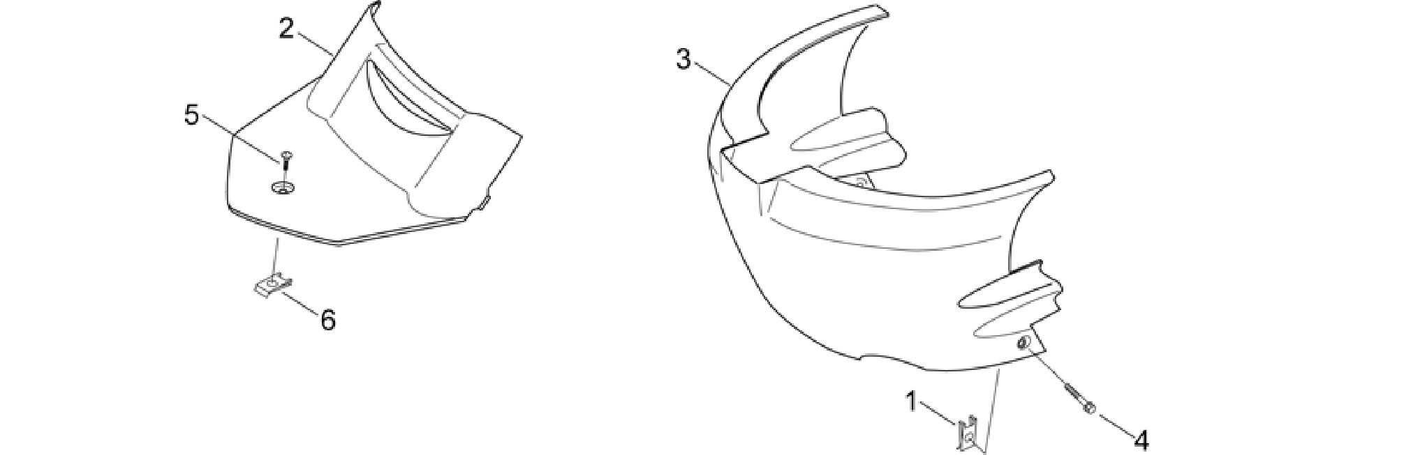 Rear body I - Undersaddle