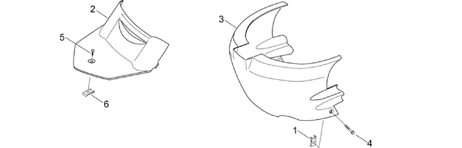 Rear body I - Undersaddle