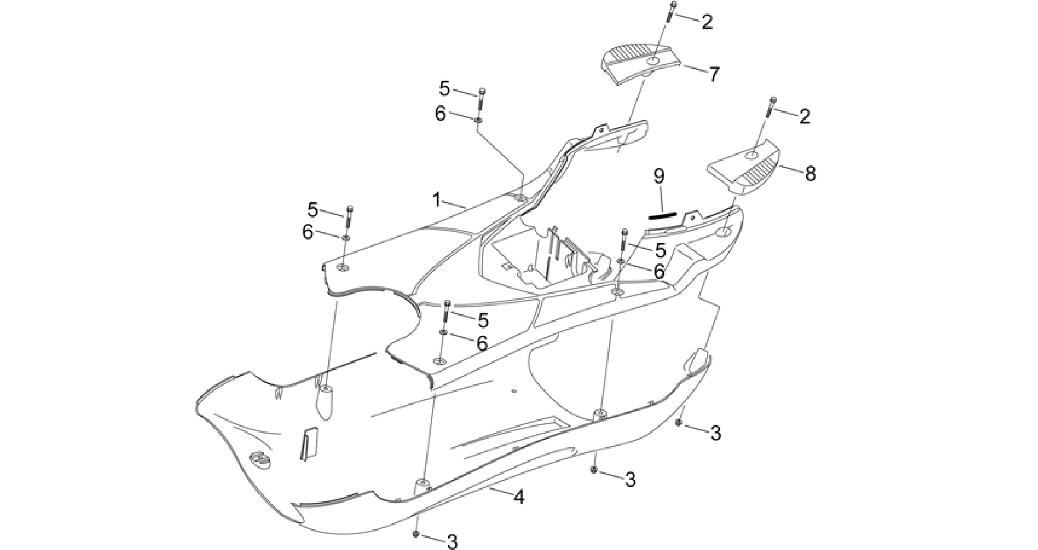 Central body - Panel