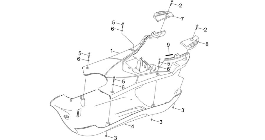 Central body - Panel