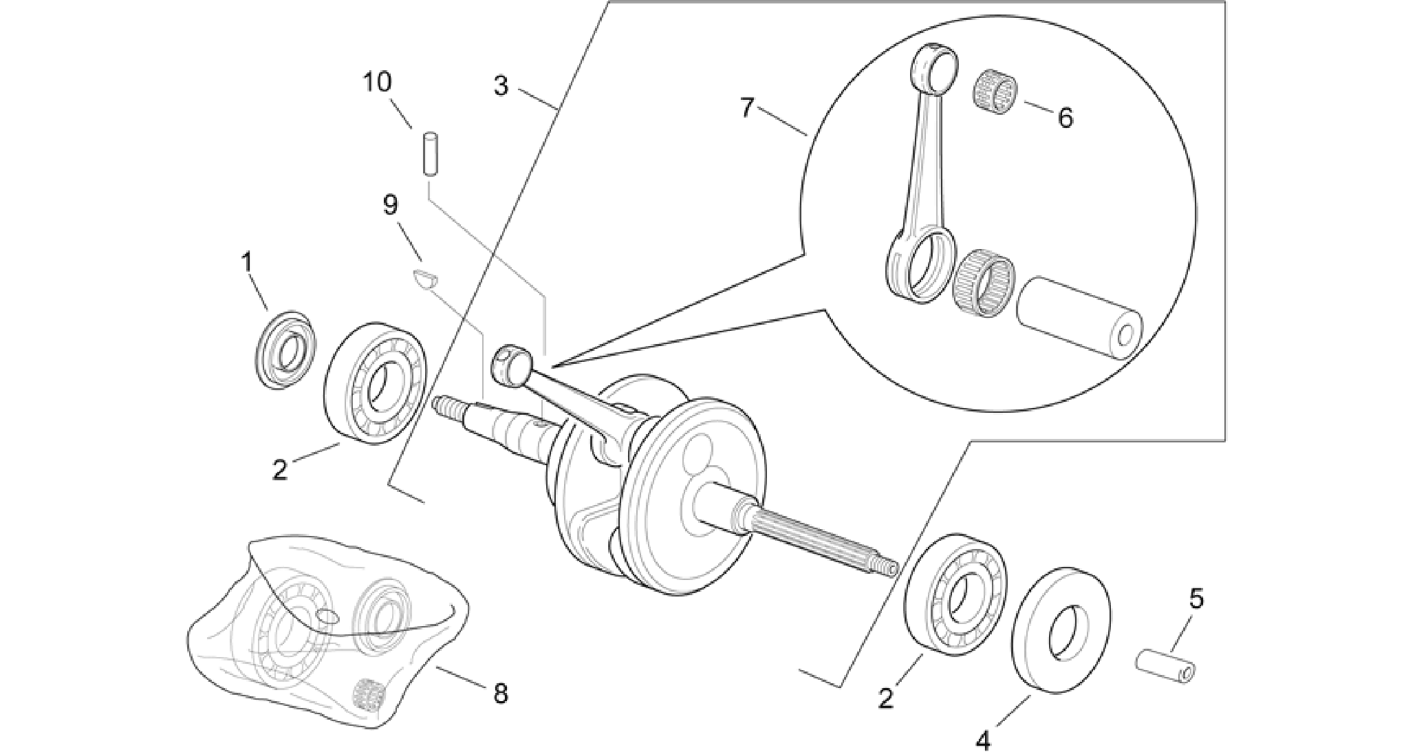 Connecting rod group
