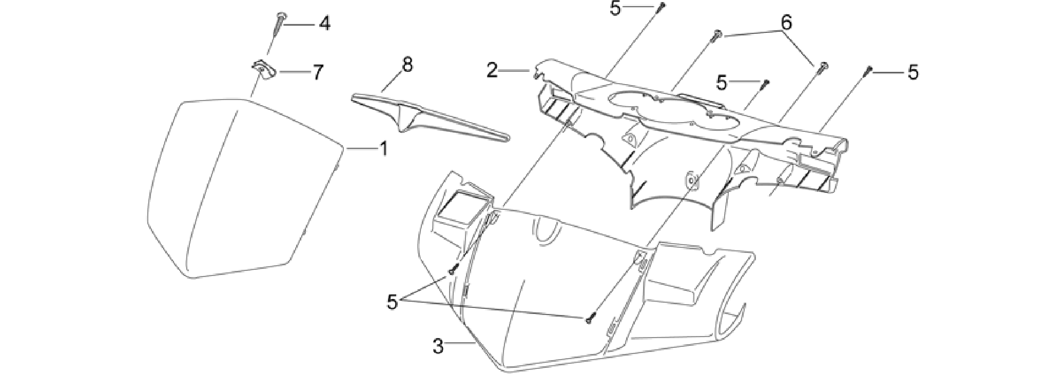 Front body - Front fairing (28.04)